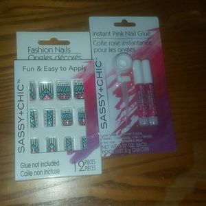 False nails & glue set